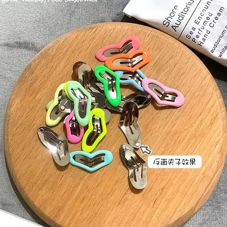 Kẹp Tóc Mini 2.2cm Bằng Epoxy Màu Sắc Dễ Thương Cho Thú Cưng