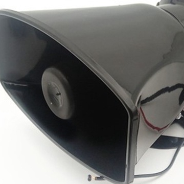 Có thể bán buôn 2V 100W Còi Hú Báo Động Cảnh Loa Cầm Tay Lửng 7 Tông Màu Chống Nước Miệng Vuông Vermont055 Hàng giao ngay