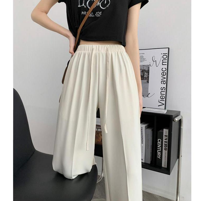 Quần Ống Suông Rộng Lưng Cao Thời Trang Xuân Hè 61247