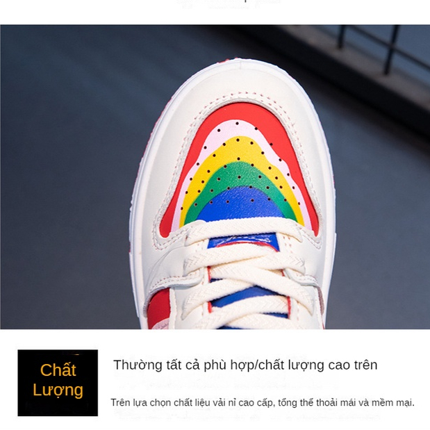 Giày Thể Thao Đế Bằng Chống Trượt Phong Cách Hàn Quốc Thời Trang Cho Bé TTC544