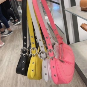 Bộ Sưu Tập Lò Xo CnK23 CK2-20271059 Túi Xách Đeo Vai Mềm Mại Phối Khóa Kéo Thời Trang Dành Cho Nữ