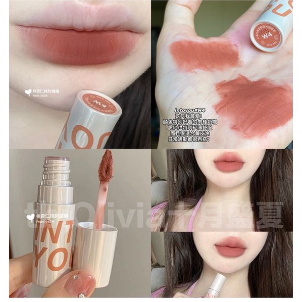Son Môi Màu Nhung Mờ Xinh Xắn 100% Auth_INTO YOU EM24