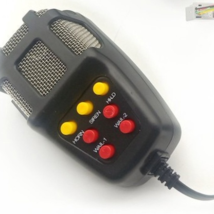 Có thể bán buôn 2V 100W Còi Hú Báo Động Cảnh Loa Cầm Tay Lửng 7 Tông Màu Chống Nước Miệng Vuông Vermont055 Hàng giao ngay