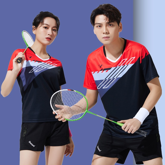 Bộ Đồ Thể Thao Tay Ngắn Nhanh Khô Thời Trang Cho Nam Và Nữ