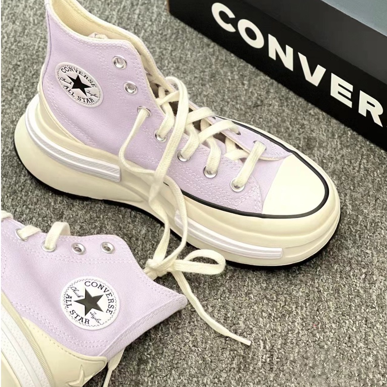 Giày Thể Thao CONVERSE STAR Legay CX Thời Trang Unisex Đế Dày Tăng Chiều Cao Màu Tím Khoai Môn Phong Cách Retro Cho Nam Và Nữ-B61