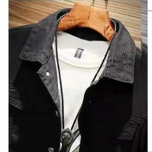 Chất lượng cao áo khoác jean nam Áo Khoác Denim Màu Trắng Phong Cách Trẻ Trung Thời Trang Mùa Xuân 2023 Mới