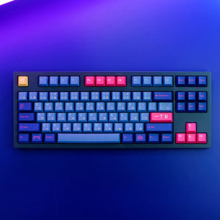 Gmk kabukicho keycap, 129 phím keycaps pbt cherry profile dye-sub cá tính gmk keycaps cho bàn phím cơ