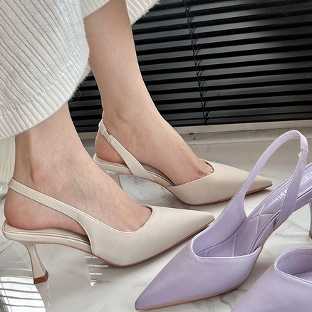 Giày Cao Gót Mũi Nhọn Size 34-39 Thời Trang Dành Cho Nữ