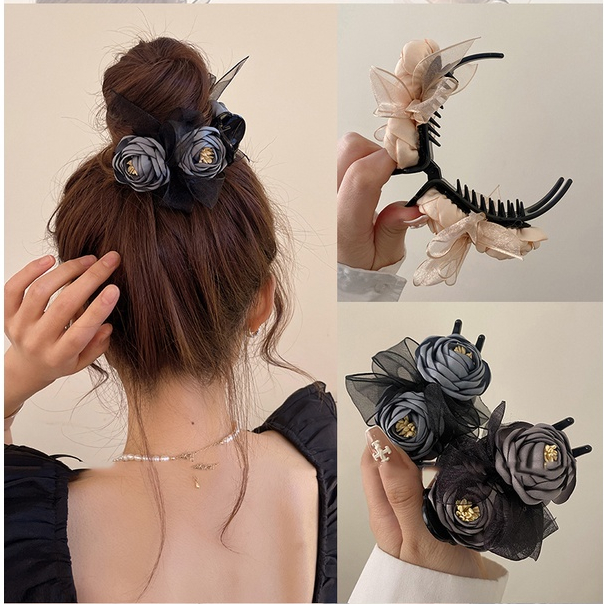 Kẹp Tóc Hình Hoa Mới 2023 Cho Nữ