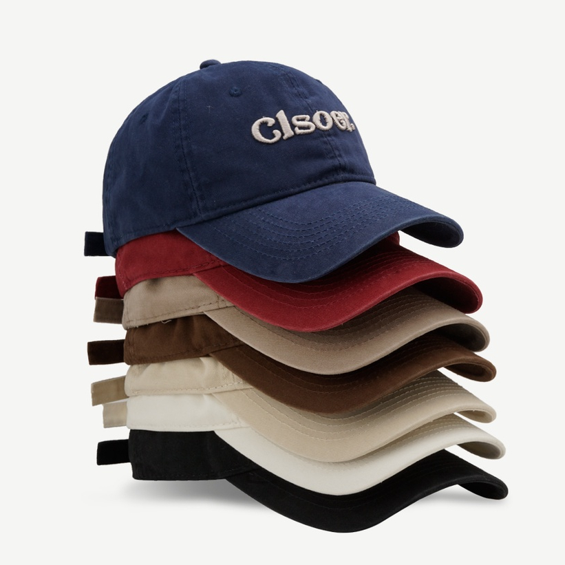 Mũ Lưỡi Trai Thêu Chữ Phong Cách Hàn Quốc Thời Trang Đường Phố Mới