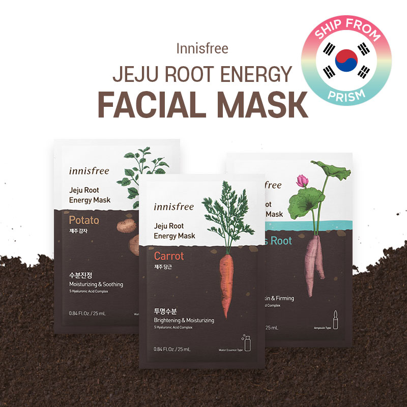Mặt Nạ Innisfree Giàu Năng Lượng Rễ Jeju