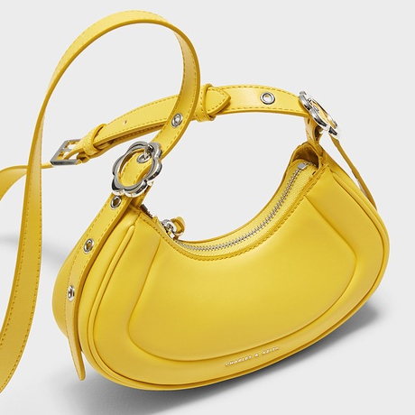 Bộ Sưu Tập Lò Xo CnK23 CK2-20271059 Túi Xách Đeo Vai Mềm Mại Phối Khóa Kéo Thời Trang Dành Cho Nữ