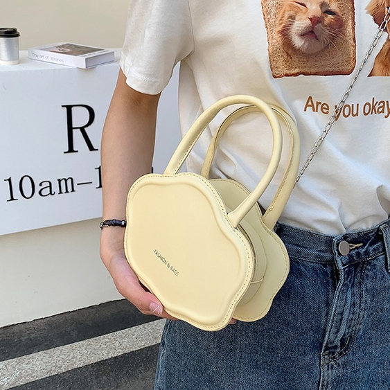 Mischa Túi Đeo Chéo Vai Bằng Da PU Màu Trơn Thời Trang Dễ Phối Đồ