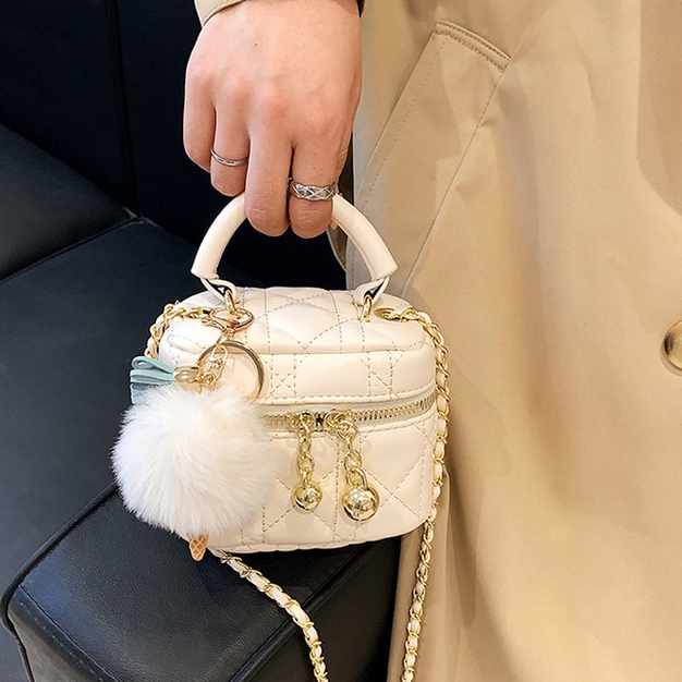 IELGY Túi Đeo Chéo Dây Xích Hình Thoi Nhỏ Đơn Giản Thời Trang Mùa Hè Dành Cho Bạn Nữ