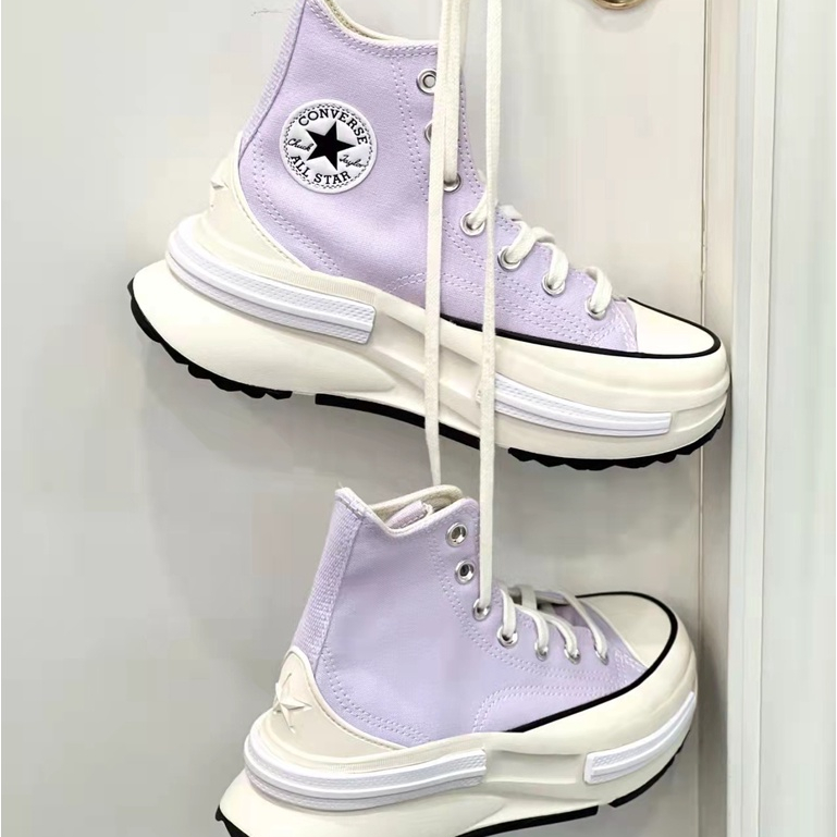 Giày Thể Thao CONVERSE STAR Legay CX Thời Trang Unisex Đế Dày Tăng Chiều Cao Màu Tím Khoai Môn Phong Cách Retro Cho Nam Và Nữ-B61