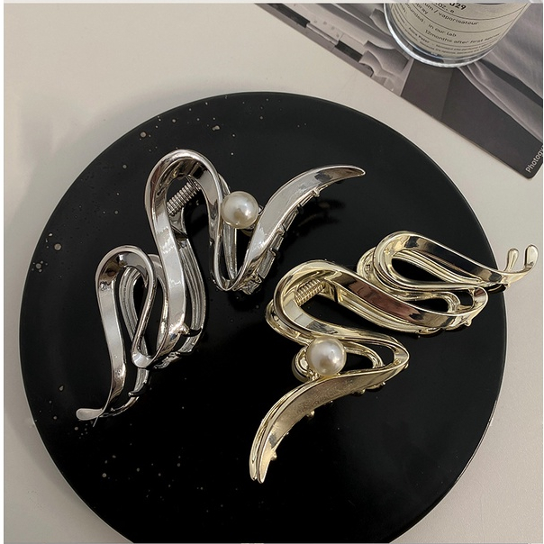 Kẹp Tóc Bản Lớn Phong Cách ins Cao Cấp Cho Nữ