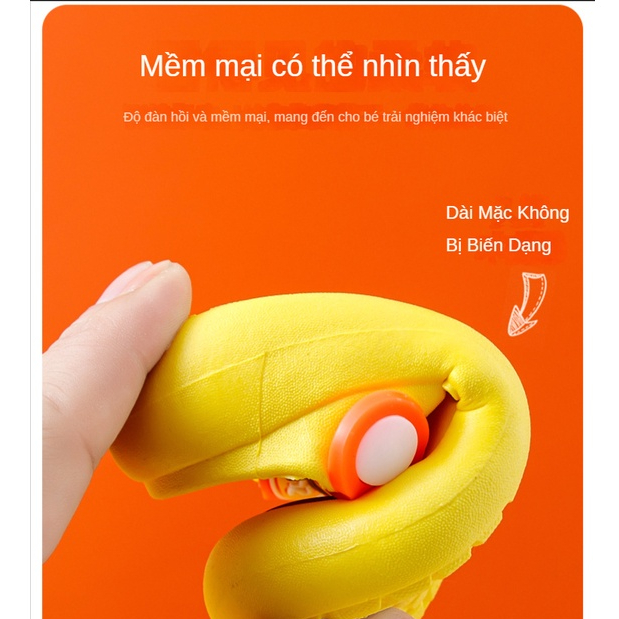 Dép trẻ em  Dép Sandal Đục Lỗ Thoáng Khí Chống Trượt Họa Tiết Hoạt Hình Thời Trang Mùa Hè Cho Bé TTC520