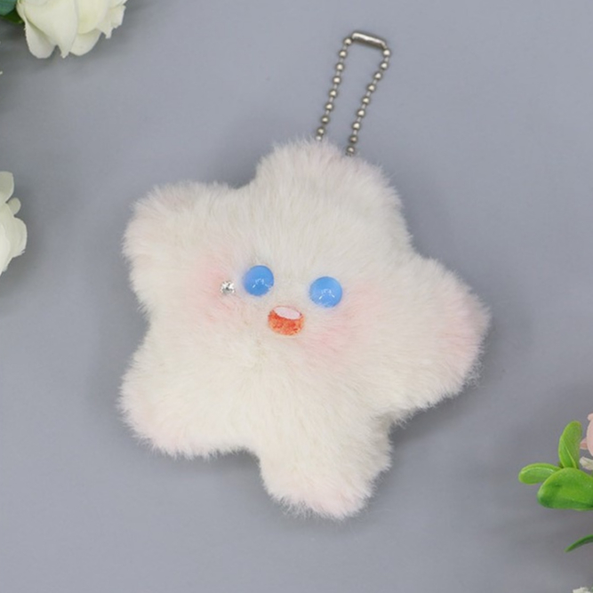 Móc Khóa Hình Ngôi Sao Nhồi Bông Dễ Thương Sáng Tạo