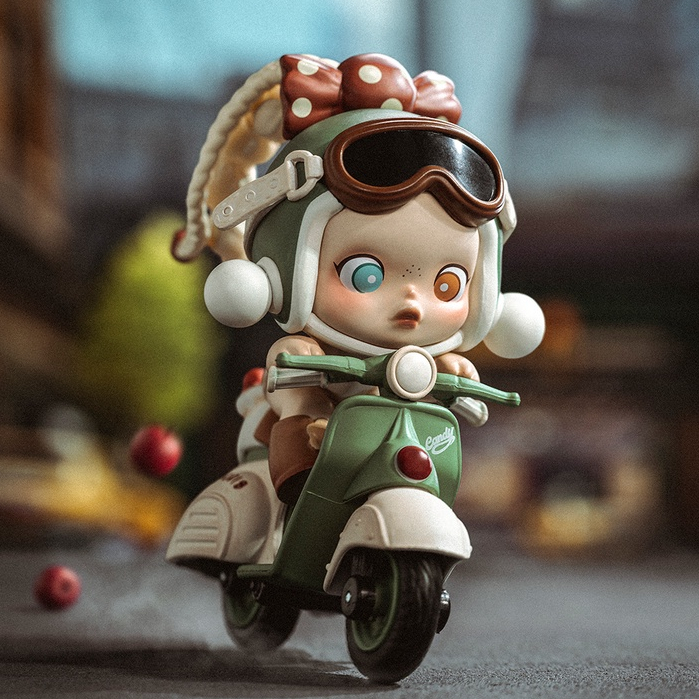 Skullpanda Đồ Chơi Xe Hơi Dễ Thương Xinh Xắn