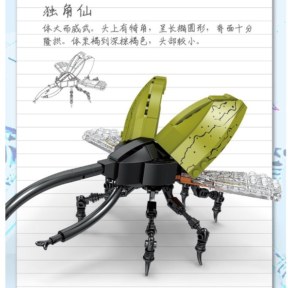 Bộ Đồ Chơi Lắp Ráp Lego Hình Côn Trùng 3D Cho Bé