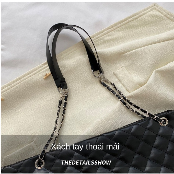 Túi Tote Đeo Vai Sức Chứa Lớn Thời Trang Hàn Quốc 2023 Mới Cho Nữ