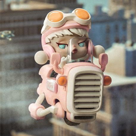 Skullpanda Đồ Chơi Xe Hơi Dễ Thương Xinh Xắn