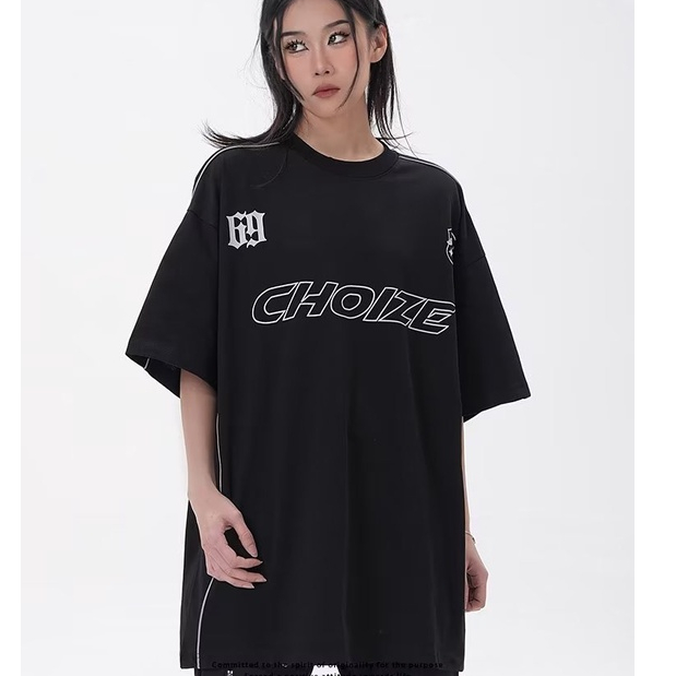 Áo Thun Tay Ngắn Cổ Tròn In Hình Phong Cách Hip Hop Thời Trang Mùa Hè Hàng Mới Dành Cho Nam Nữ