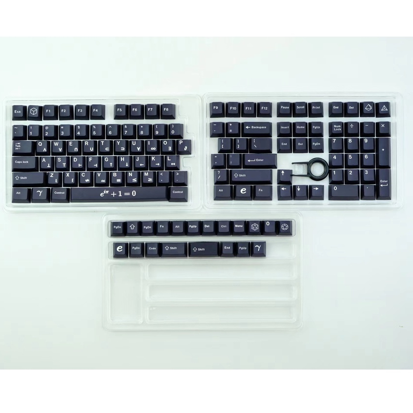 GMK Euler Keycap, 129 Phím Keycaps PBT Cherry Profile DYE-SUB Cá Tính GMK Keycaps Cho Bàn Phím Cơ