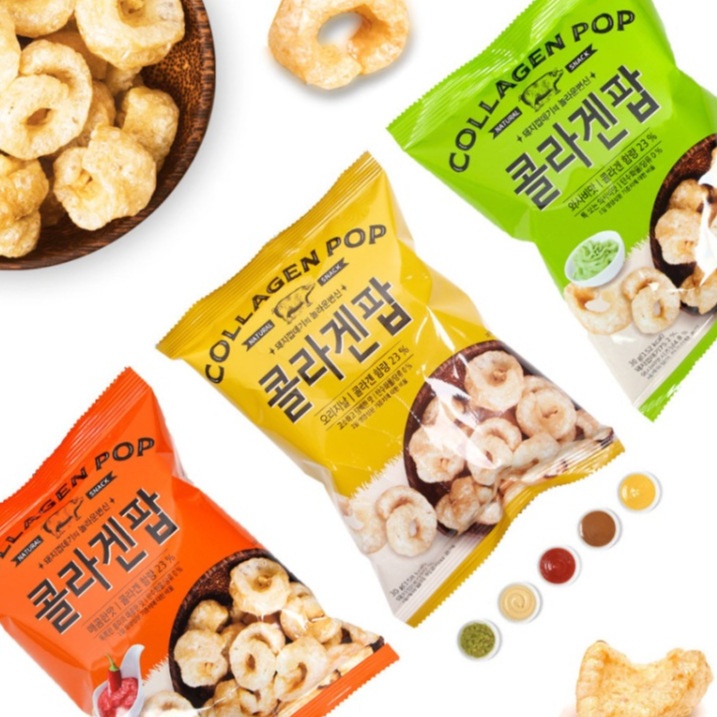 Túi 120kcal collagen Hàn Quốc 26g Proteinin & collagen Hai Trong Một 30g