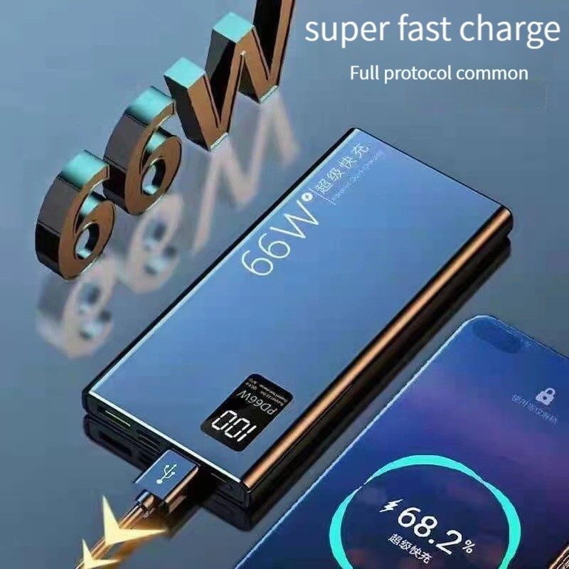 Pin Sạc Dự Phòng Hai Chiều 66w 20000mah 5a pd66w Và Phụ Kiện