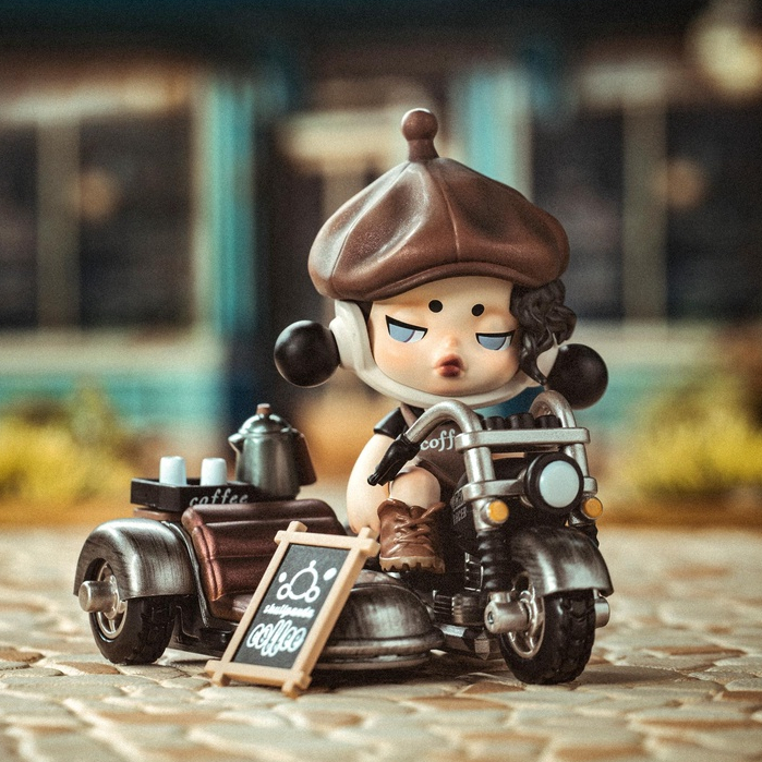 Skullpanda Đồ Chơi Xe Hơi Dễ Thương Xinh Xắn