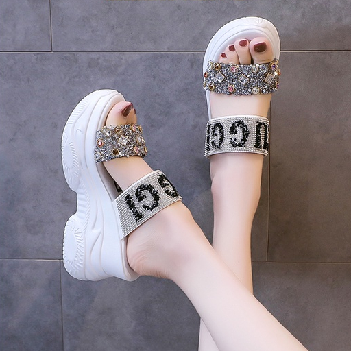 🌈Dép Sandal Đế Xuồng Dày Dặn Thời Trang Mùa Hè 2023 Cho Nữ