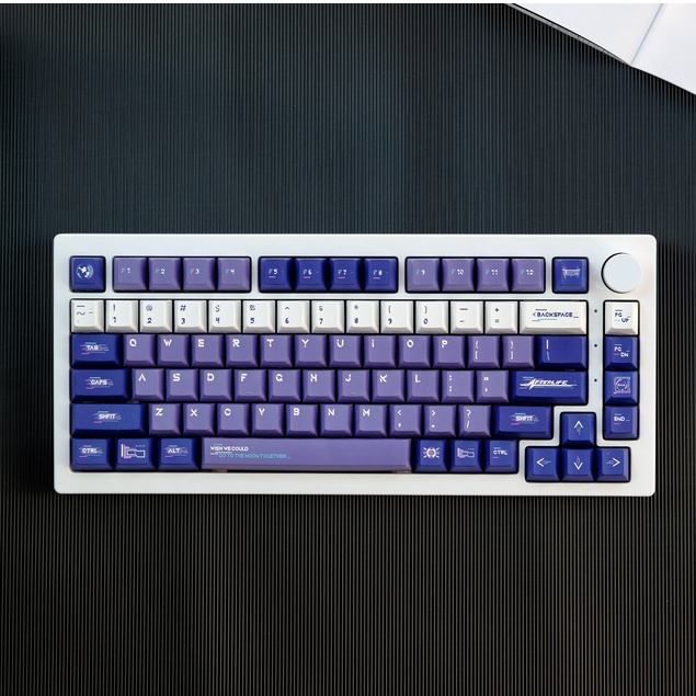 GMK Cyberpunk 2077 Edgewalker Keycap, 129 Phím Keycaps PBT Cherry Profile DYE-SUB Cá nhân hóa Keycaps GMK cho bàn phím cơ