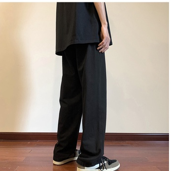 Quần ống rộng Kẻ Sọc Hai Bên Thời Trang Dành Cho Nam Size M-3Xl