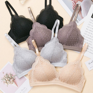 Áo lót đệm mỏng cỡ 34-36-38 thêu hoa cho nữ