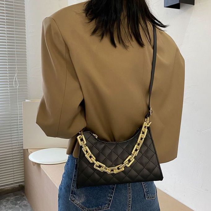 MISCHA Túi Đeo Chéo Vai Bằng Da PU Màu Trơn Thời Trang Phong Cách retro Pháp