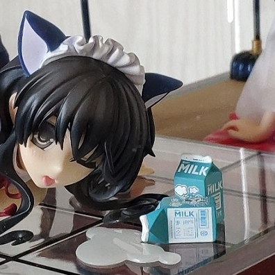 Mô Hình Đồ Chơi Nhân Vật Anime X Cat Lap Milk Với Tỷ Lệ 1 / 7