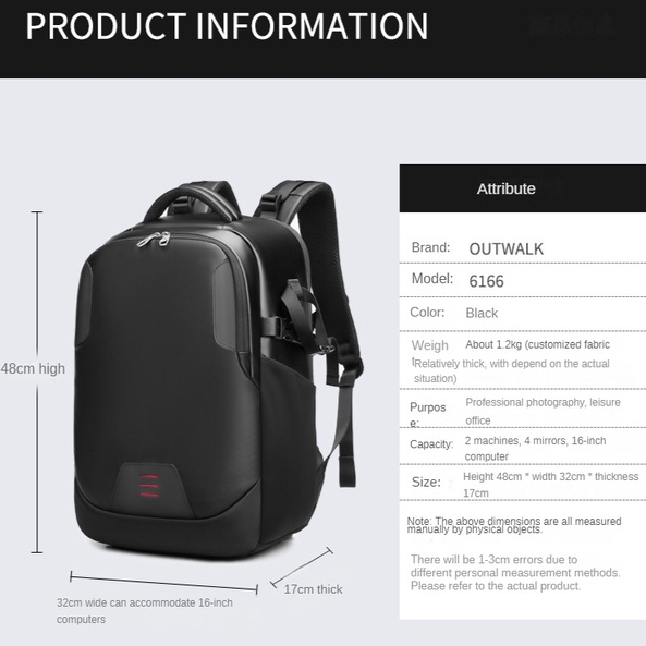 Ba Lô Đựng Máy Ảnh Canon Nikon Sony Chống Thấm Nước Cao Cấp Thời Trang Dành Cho Nam