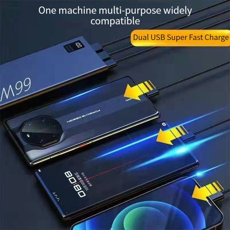 Pin Sạc Dự Phòng Hai Chiều 66w 20000mah 5a pd66w Và Phụ Kiện