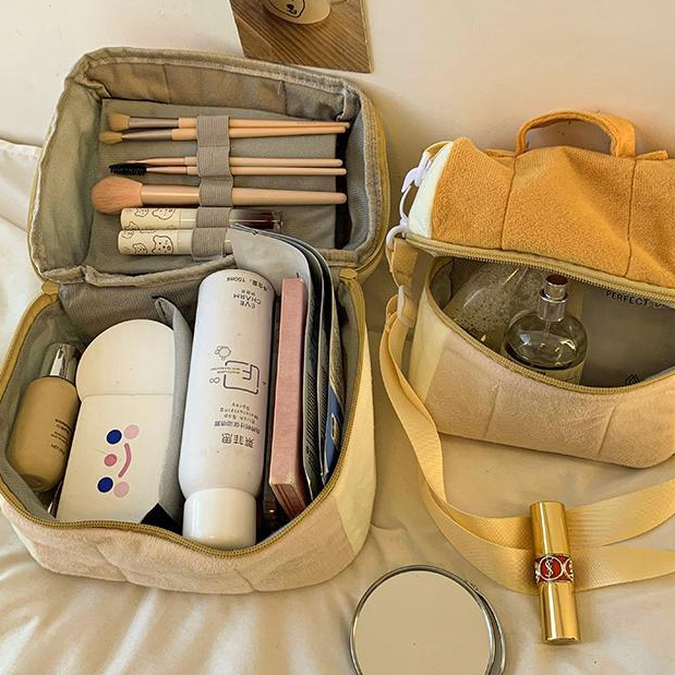 Túi Đựng Mỹ Phẩm Cỡ Lớn Thiết Kế Dễ Thương Tiện Dụng