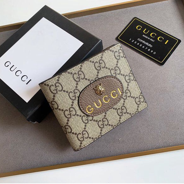 Ví Gucci Chính Hãng Thời Trang Cho Nam Và Nữ 476420 Sẵn Sàng Đến Tàu (Có Hộp)