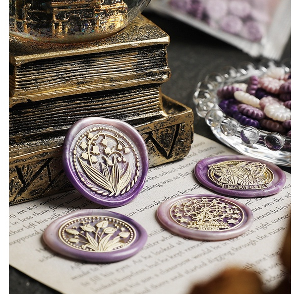 Sáp Đóng Dấu Niêm Phong Bao Bì Thư 95 Màu Sắc Hoa Hướng Dương / Hoa Hướng Dương