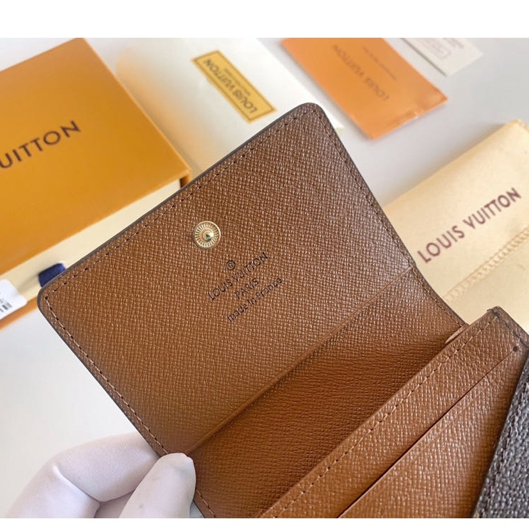 Ví Đựng Thẻ Họa Tiết LV Louis Vuitton M63801