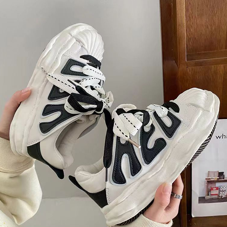 CHZK Giày Thể Thao Phong Cách Hàn Quốc Thời Trang Cho Nữ