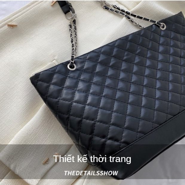Túi Tote Đeo Vai Sức Chứa Lớn Thời Trang Hàn Quốc 2023 Mới Cho Nữ