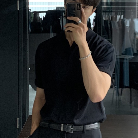 Áo Thun POLO Tay Ngắn Màu Sắc Đơn Giản Size M-2xl Cho Nam
