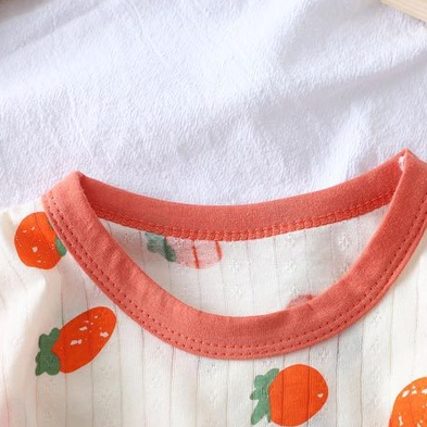 Bộ Đồ Ngủ Áo Sơ Mi cotton + Quần Dài Thời Trang Cho Bé