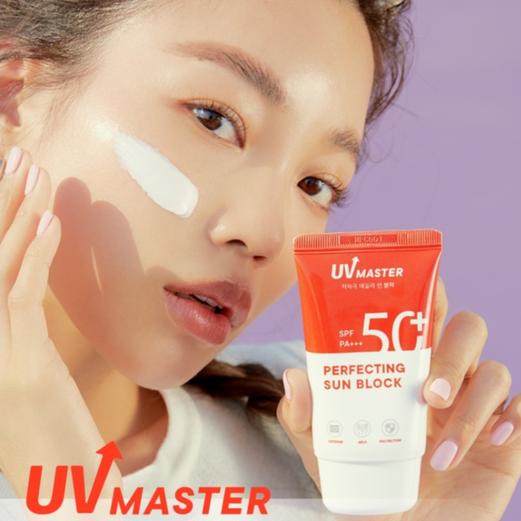 Set 2 kem chống nắng TONY MOLY UV Master Perfecting Sunblock 50ml SPF50+ PA+++ 50ml