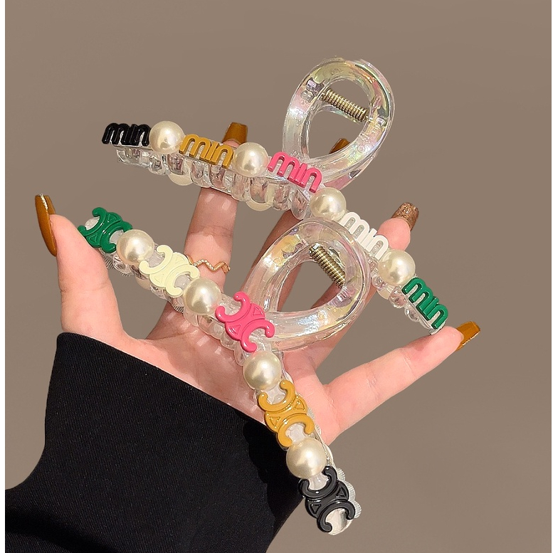 Kẹp Tóc Cỡ Lớn 13cm Thiết Kế Mới Ngọt Ngào Thời Trang Theo Phong Cách Hàn Quốc