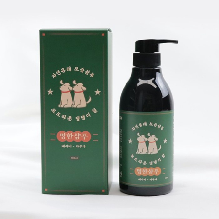 Sữa tắm chó mèo Pets Goods Hàn Quốc làm sạch, dịu da, khử mùi hôi chai 500ml